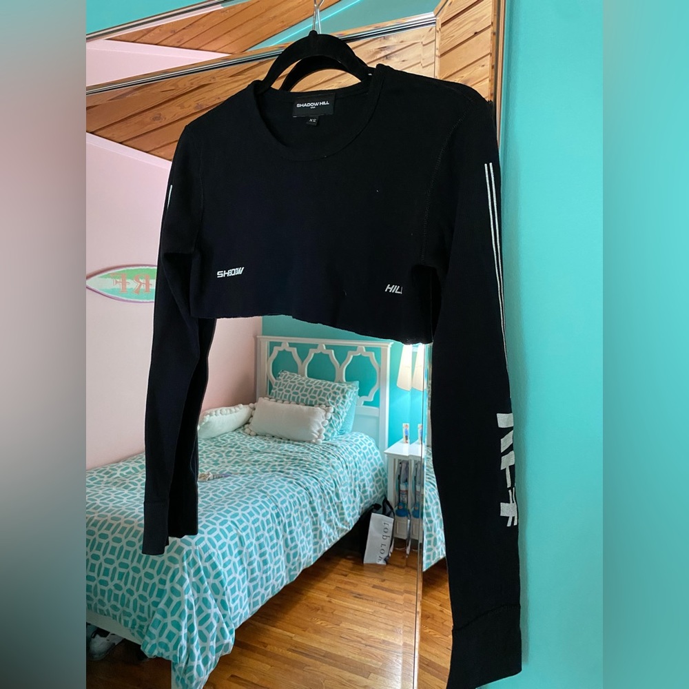 Cropped shadow hill shirt Size XS
